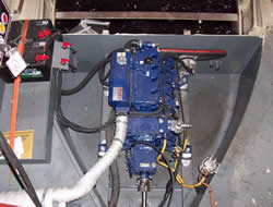 Narrowboat engine refit