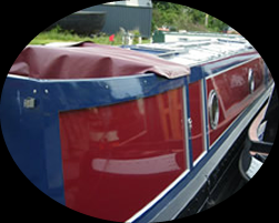 Narrowboat coach painting finished